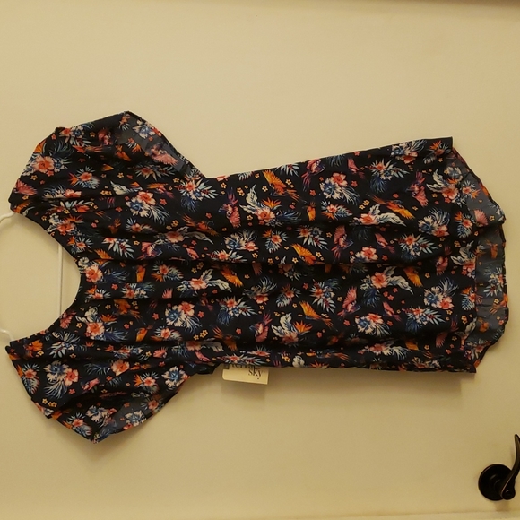 Tropical Peasant Top - Picture 6 of 8